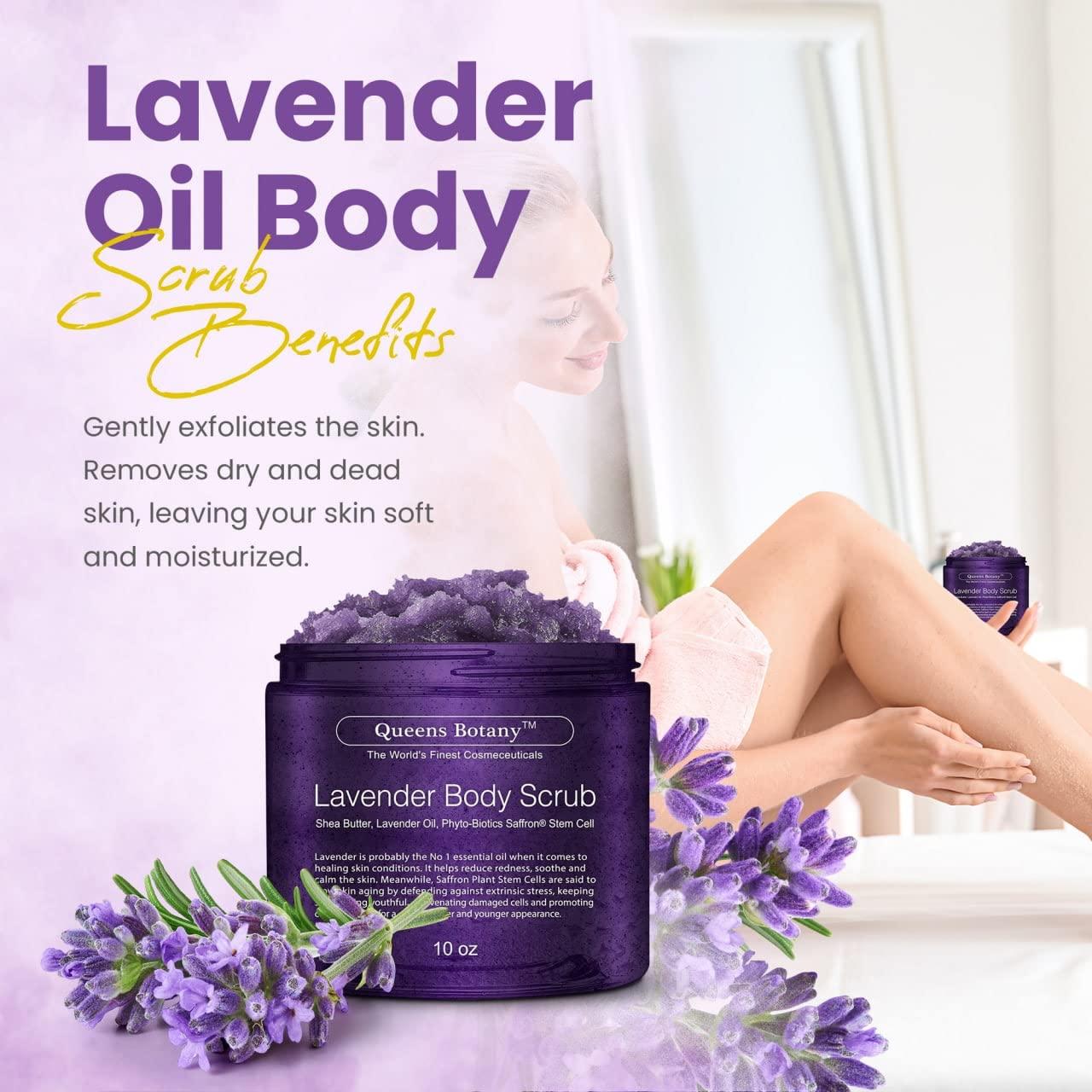 Lavender Oil Body Scrub