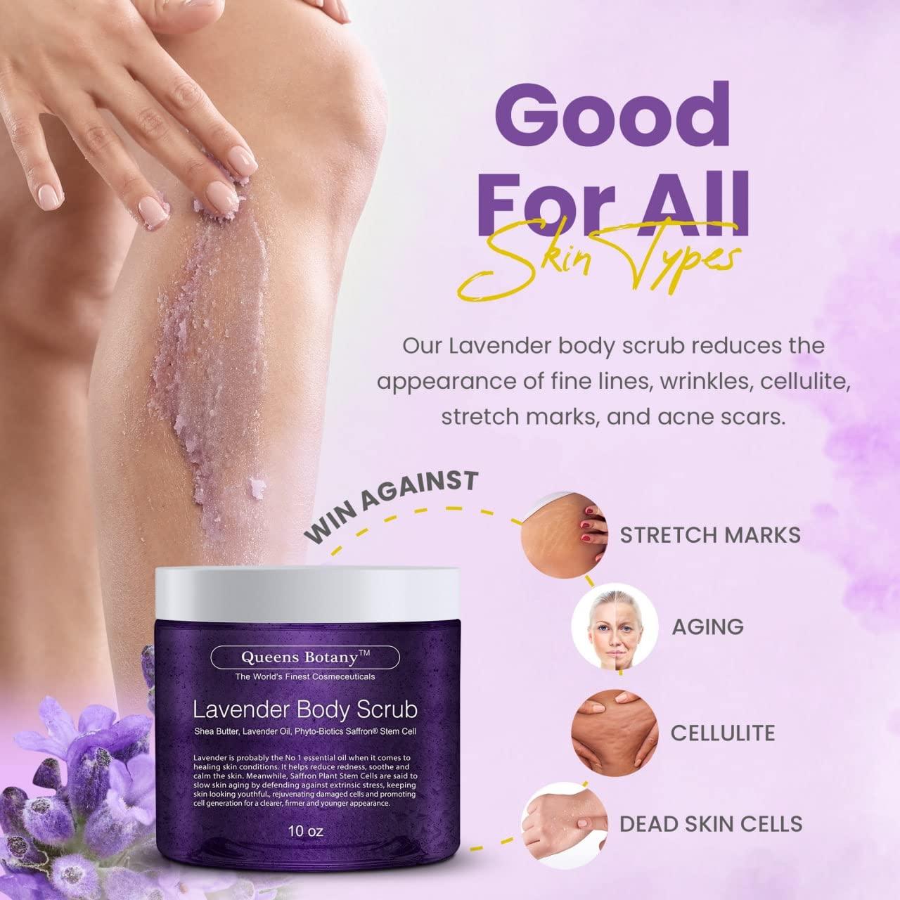 Lavender Oil Body Scrub